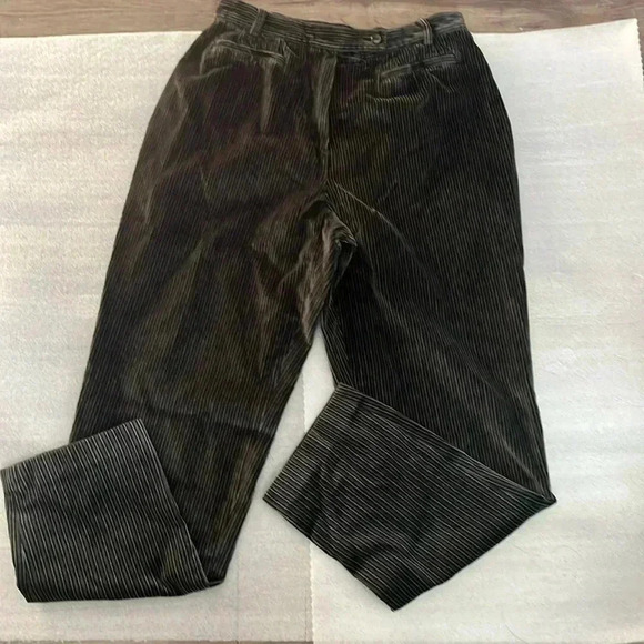 [US12]Concept XXI Vintage Corduroy High Rise  Boot cut Cotton pants-NWOT - Picture 1 of 10